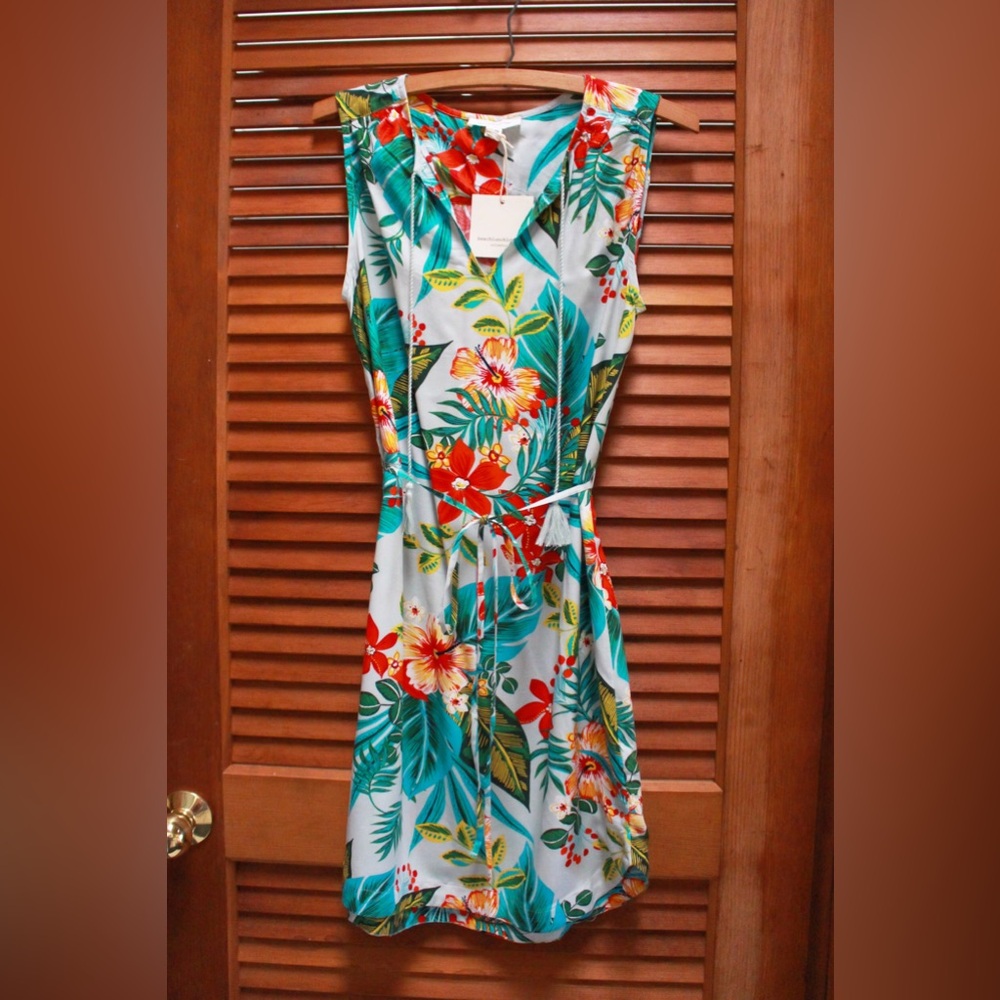 Hawaiian Dress Small Summer Dress Tropical Dress XS Beach Coverup Dress NWT NEW